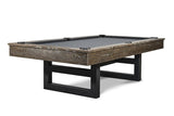 Picture of Iron Smyth The Ironhorse 8' Slate Pool Table in Brownwash Finish