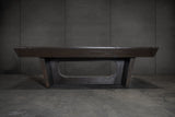 Nixon KAI 8' Slate Pool Table in Waxed Brown Finish w/ Dining Top Option