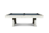 Nixon Nora 7' Slate Pool Table in Whitewash Finish w/ Dining Top Option