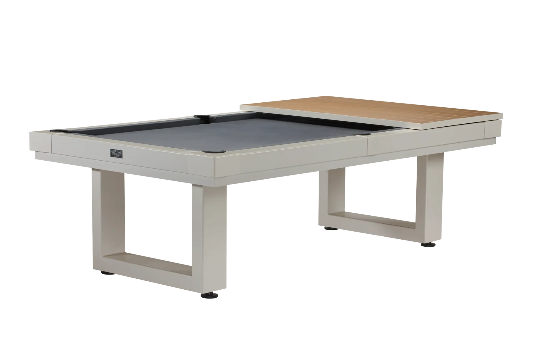 American Heritage Billiards Lanai Outdoor 8' Dining Top in Oyster Grey