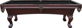 Playcraft Charles River 8' Slate Pool Table w/ Leather Drop Pockets