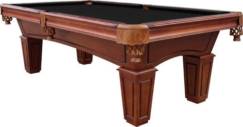 Picture of Playcraft St Lawrence 8' Slate Pool Table w/ Leather Drop Pockets