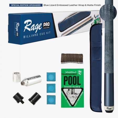 Rage Pre-Packed Billiard Cue Kit - Pro Special Edition