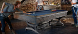 Brunswick Billiards Birmingham 9' Slate Pool Table in Charcoal