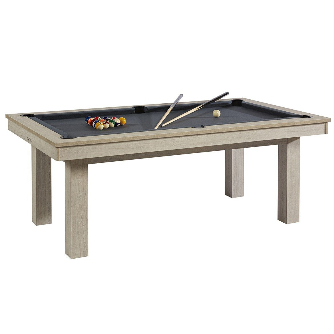Rene Pierre Billiards Lafite oregon Pool Table with Dining Top