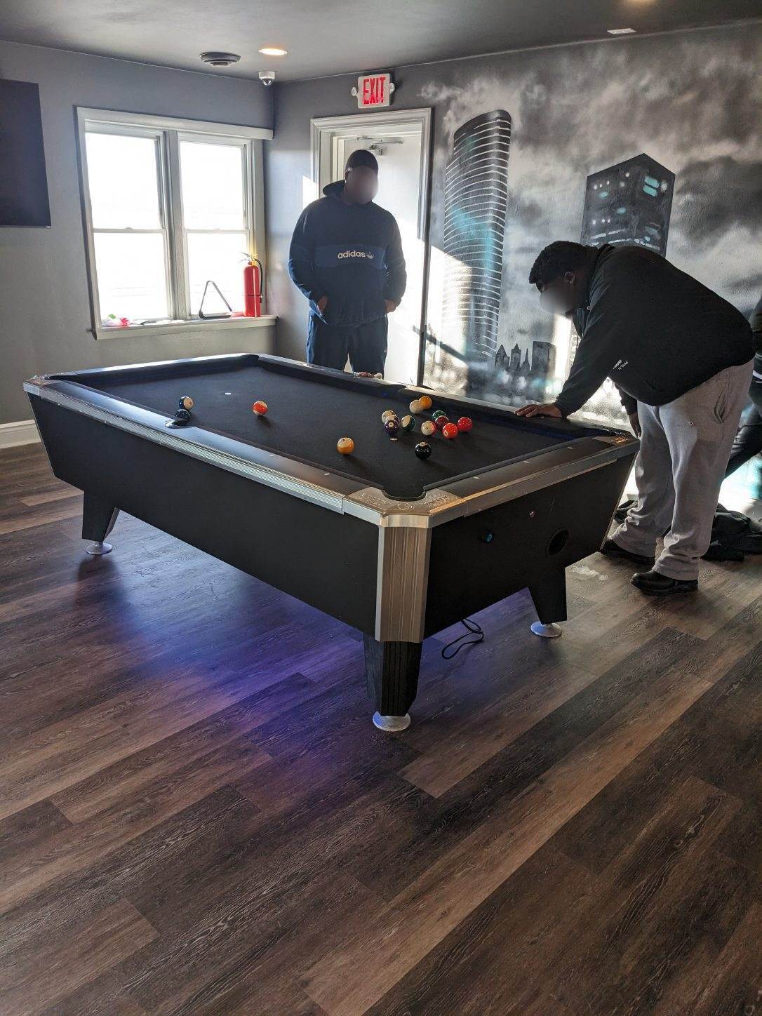 Valley Panther LED Pool Table