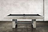 Nixon Rocky 8' Slate Pool Table in Whitewash Finish w/ Dining Top Option